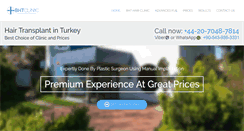 Desktop Screenshot of besthairturkey.com