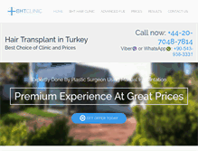 Tablet Screenshot of besthairturkey.com